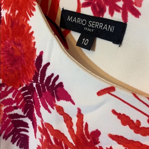 NWT Pink and White Floral print dress - Picture 5 of 6